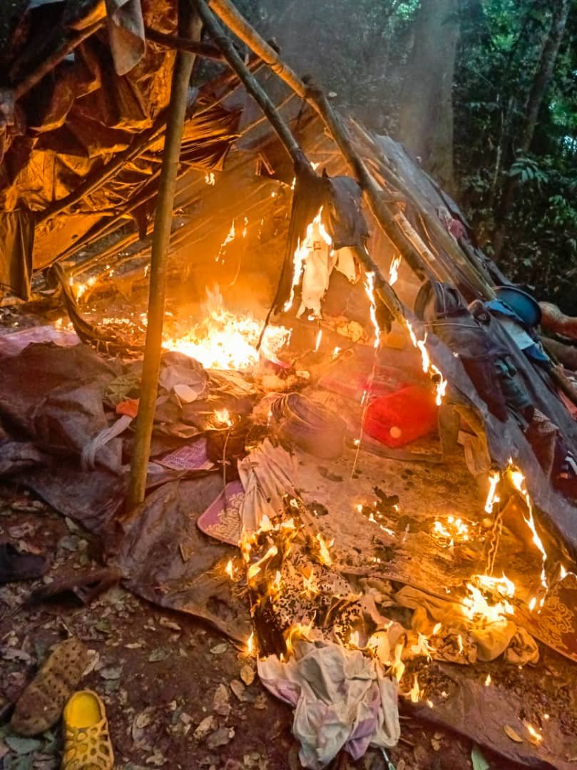 13 illegal miners arrested in Western North raid 13 illegal miners arrested in Western North raid