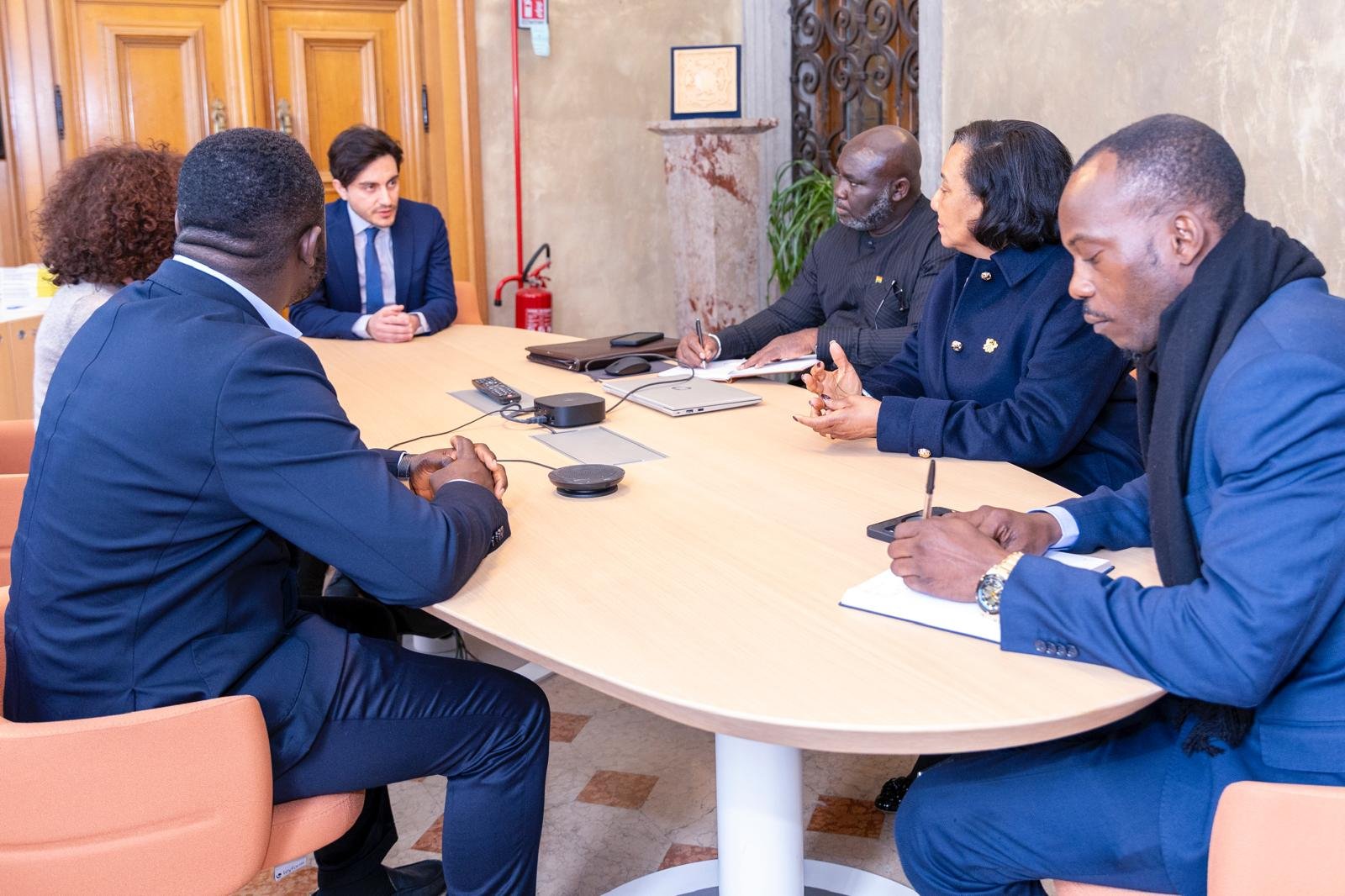 Ghana’s Ambassador Designate Mona Quartey and team tour northern Italy Ghana’s Ambassador Designate Mona Quartey and team tour northern Italy