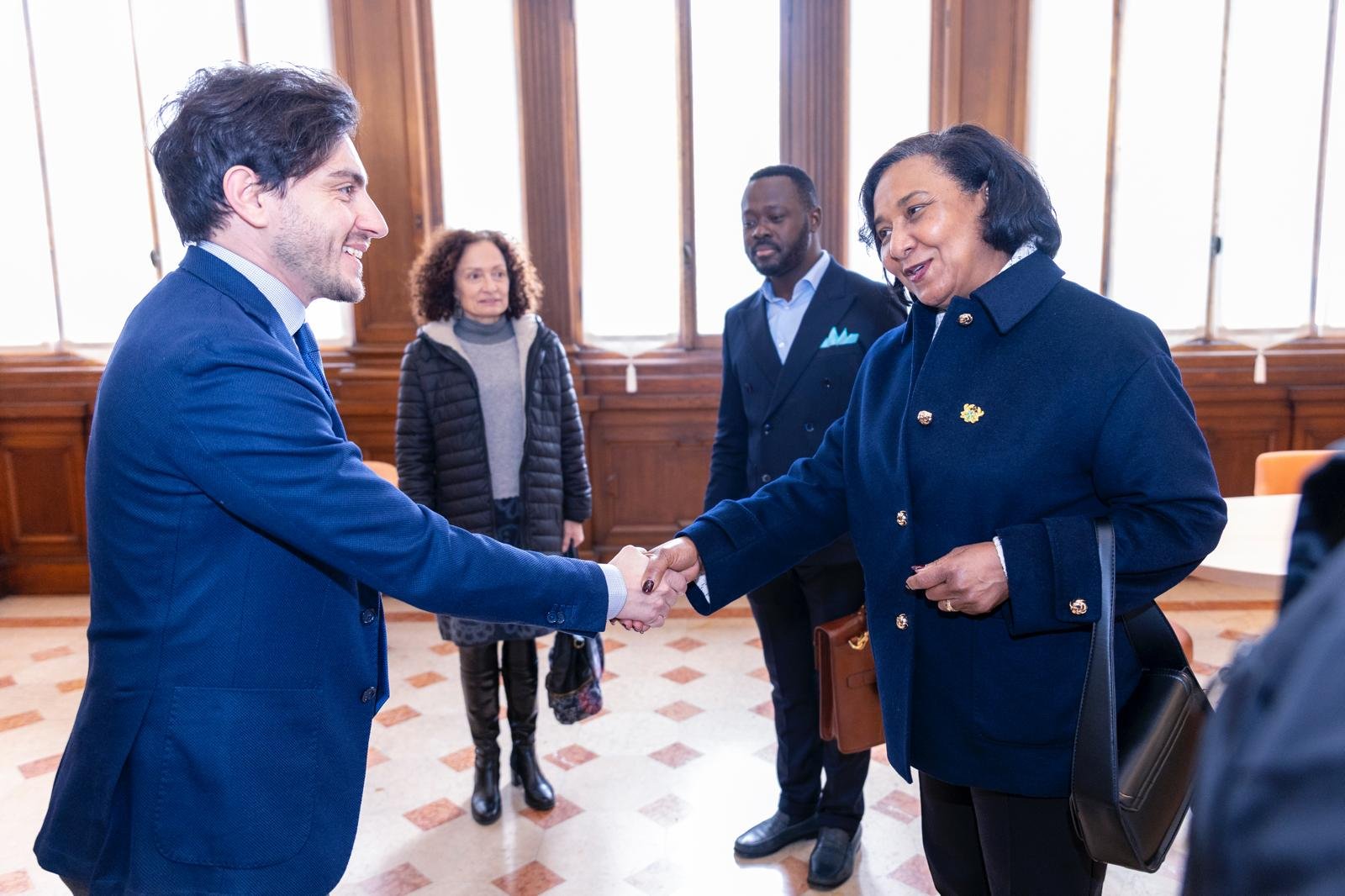 Ghana’s Ambassador Designate Mona Quartey and team tour northern Italy Ghana’s Ambassador Designate Mona Quartey and team tour northern Italy