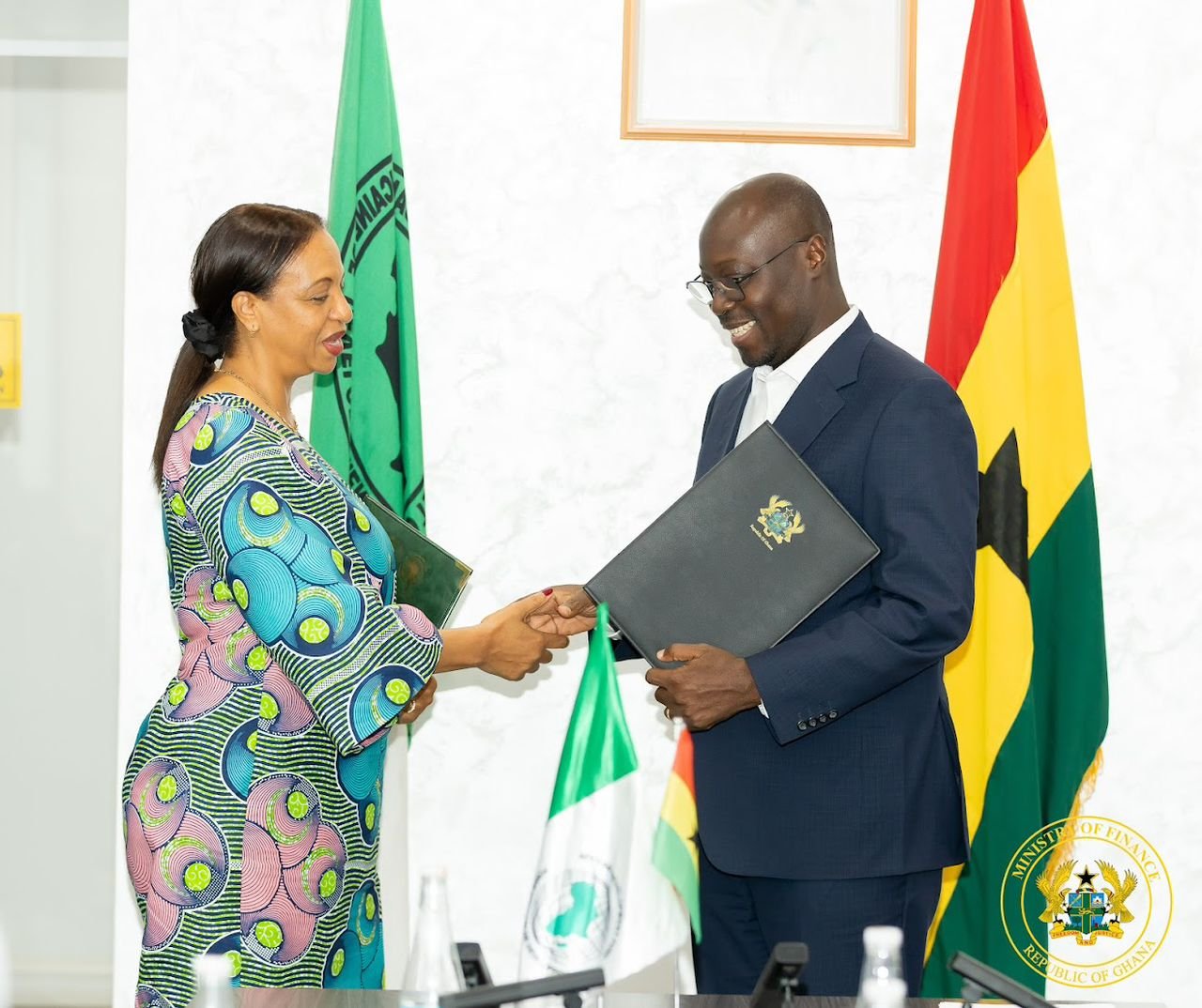 Finance Minister signs AfDB grant for feasibility studies for major infrastructural projects Finance Minister signs AfDB grant for feasibility studies for major infrastructural projects