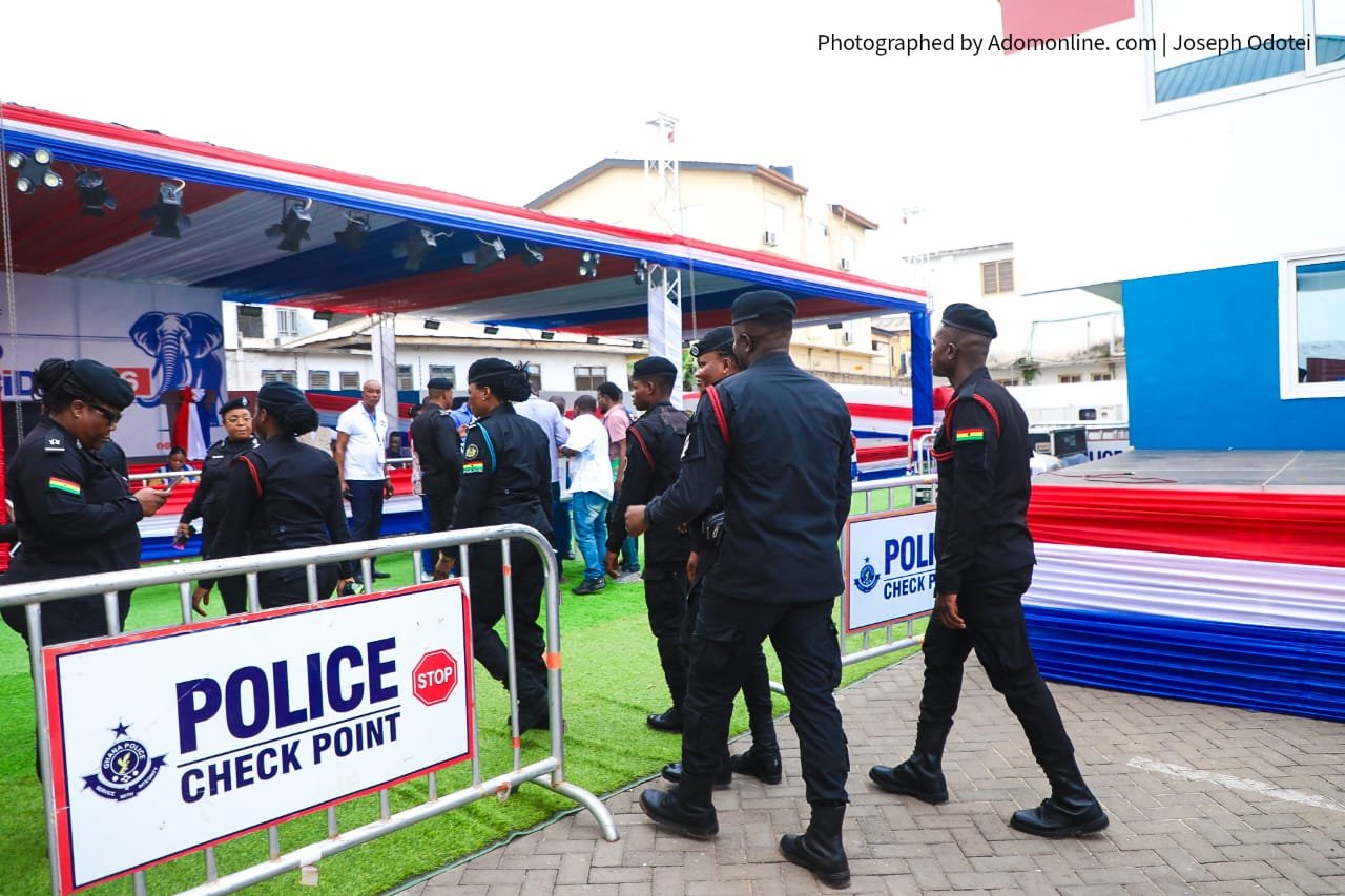 Photos: Delegates cast ballots at NPP headquarters in flagbearer race