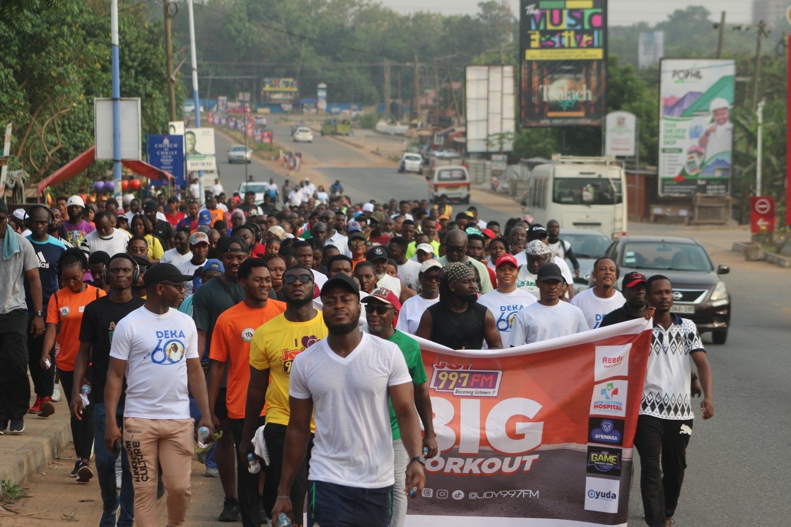 Joy FM Big Workout 2026 records massive turnout as patrons demand regular editions