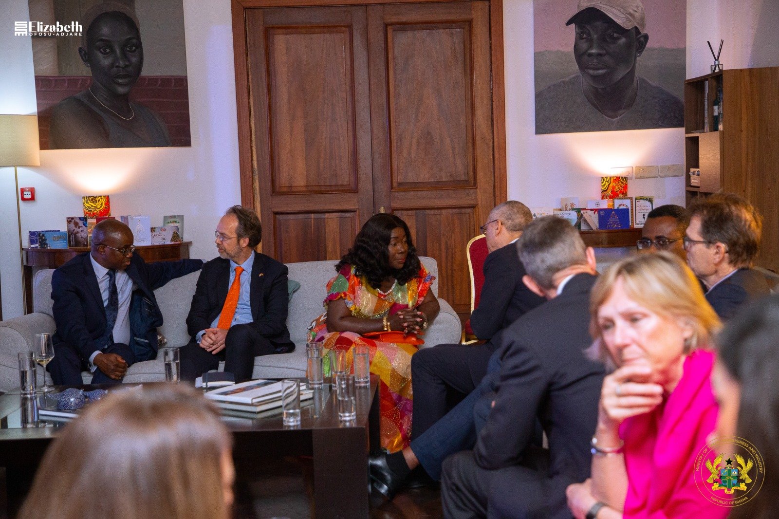 Minister Elizabeth Ofosu-Adjare woos British investors with economic ‘reset’ success