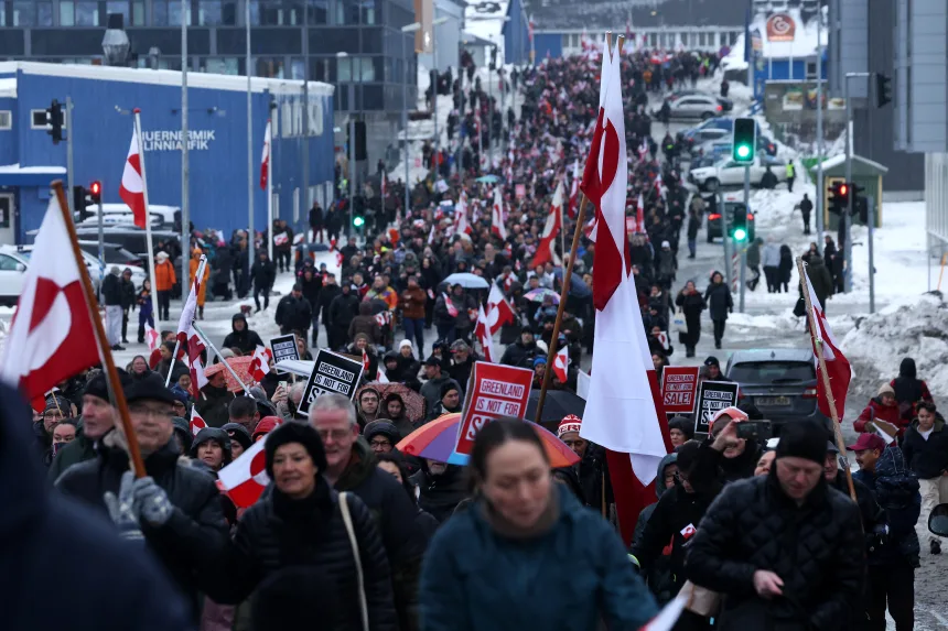 ‘We are not for sale’: Thousands rally in Greenland and Denmark against Trump’s annexation threat ‘We are not for sale’: Thousands rally in Greenland and Denmark against Trump’s annexation threat