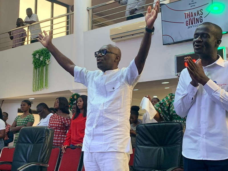 Photos: The Multimedia Group thanksgiving service 2026