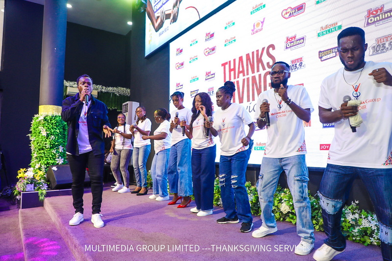 Photos: The Multimedia Group thanksgiving service 2026