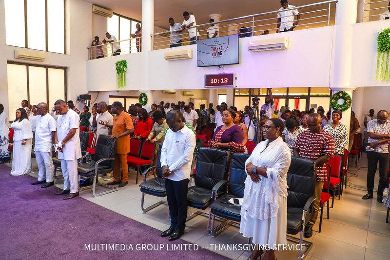 Photos: The Multimedia Group thanksgiving service 2026