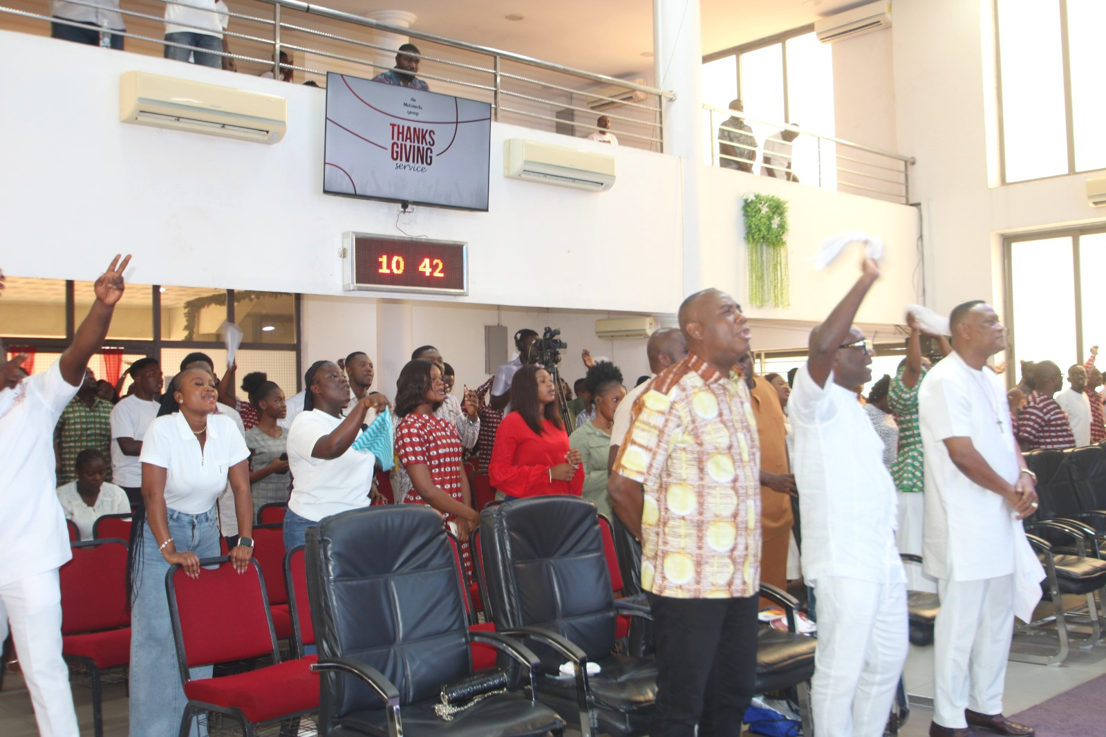 Photos: The Multimedia Group thanksgiving service 2026