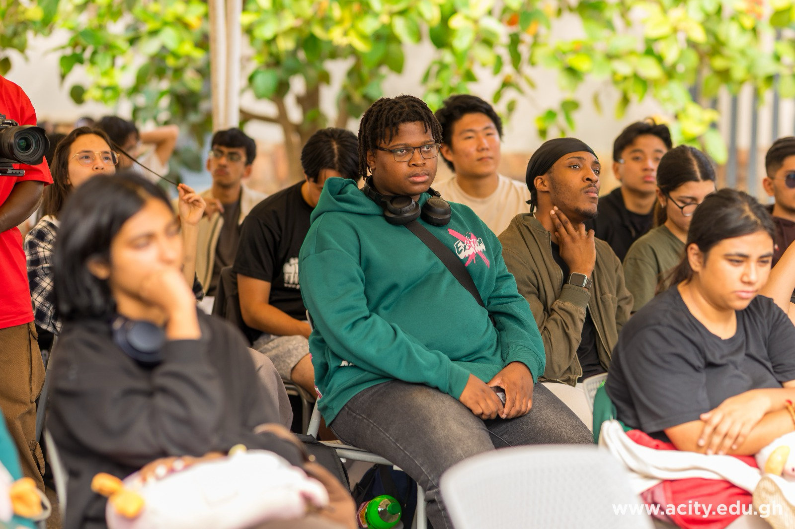 Academic City hosts over 100 students from Tetr College of Business