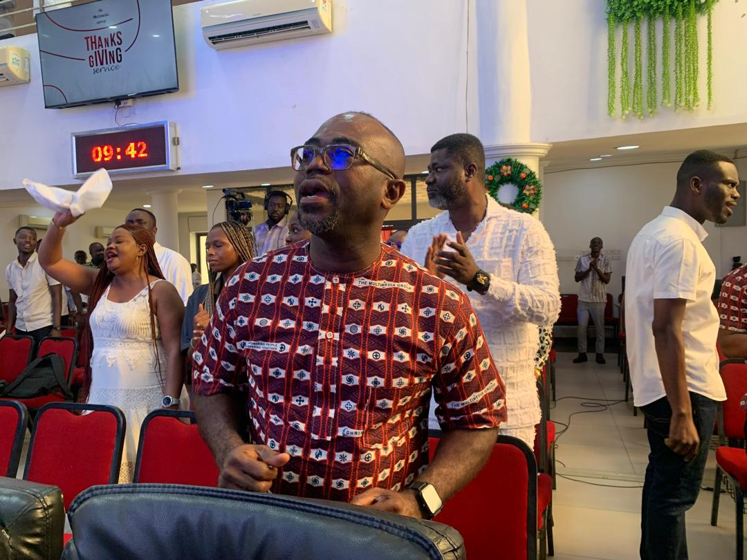 Photos: The Multimedia Group thanksgiving service 2026