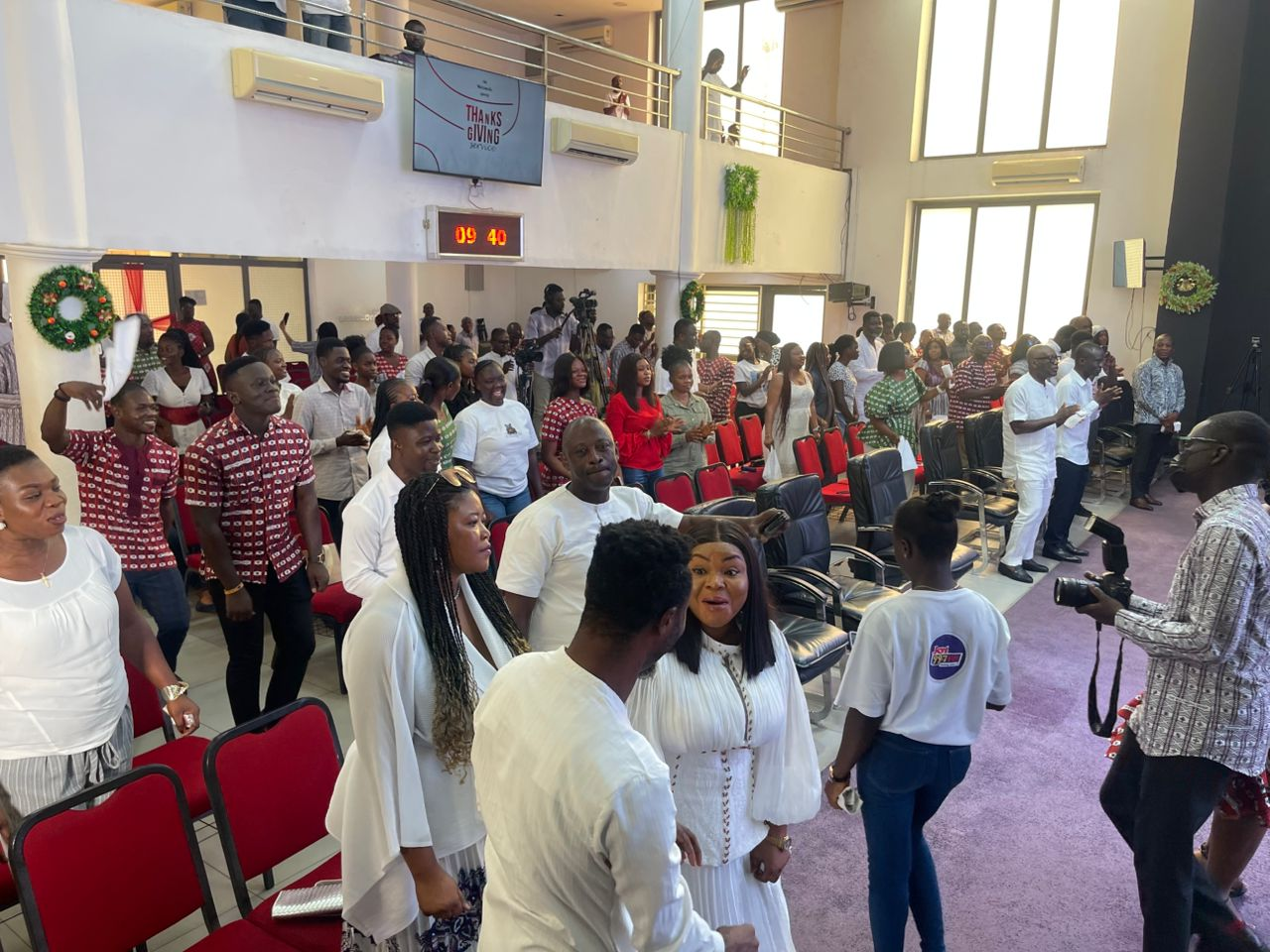 Photos: The Multimedia Group thanksgiving service 2026