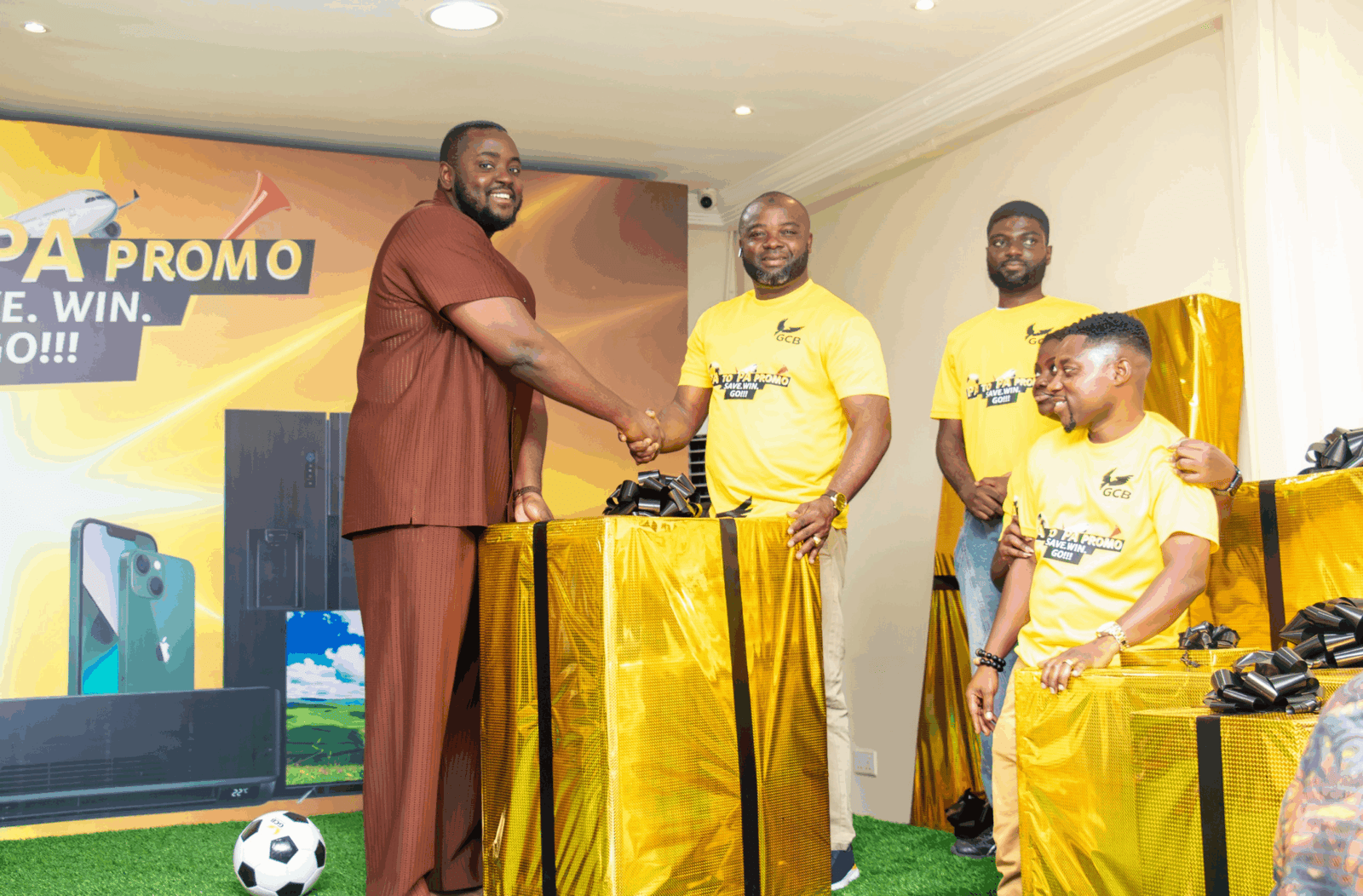 GCB Bank rewards customers at first “Pa To Pa” Promo Draw