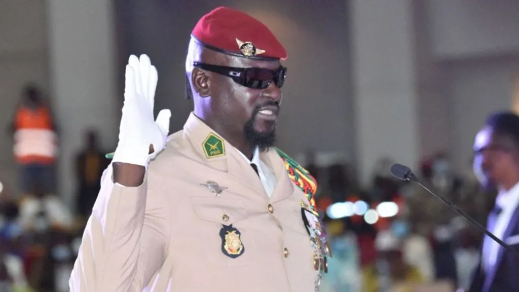 From camouflage to tracksuits - Guinea's junta leader becomes civilian president