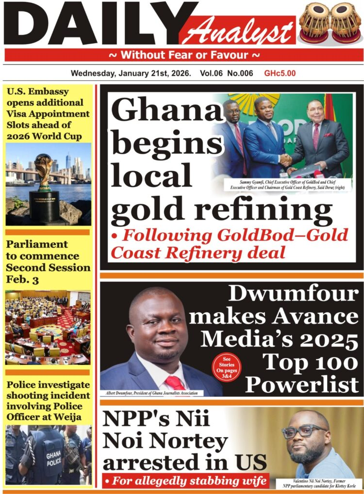 Today's front pages: Wednesday, January 21, 2026