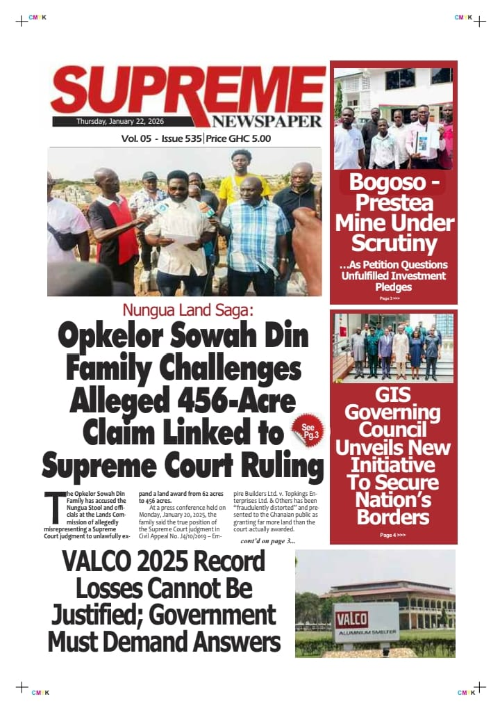 Today's Front pages: Thursday, January 22, 2026