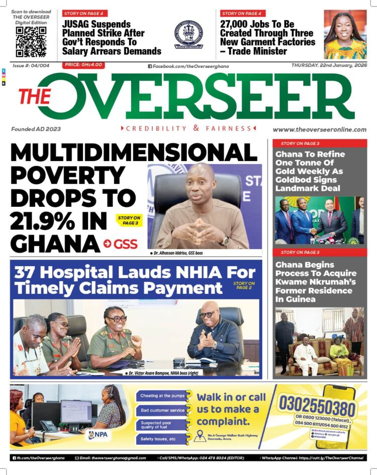 Today's Front pages: Thursday, January 22, 2026