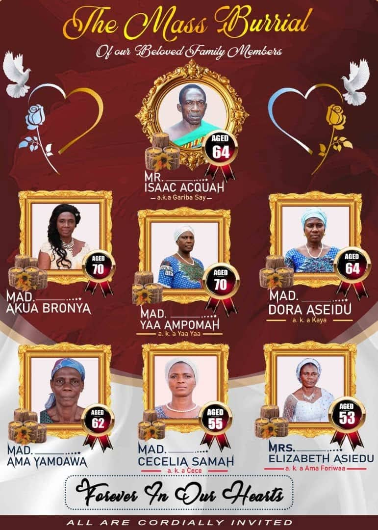 Asikuma accident victims laid to rest at Asuopri Asikuma accident victims laid to rest at Asuopri