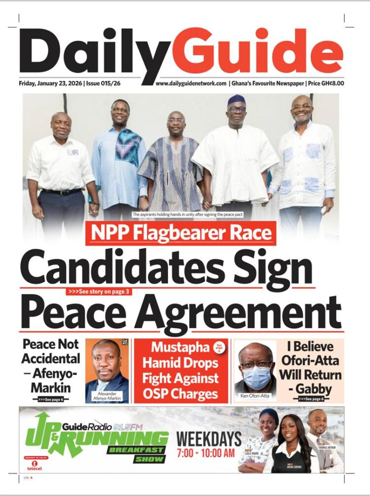 Today's Front pages: Friday, January 23, 2025