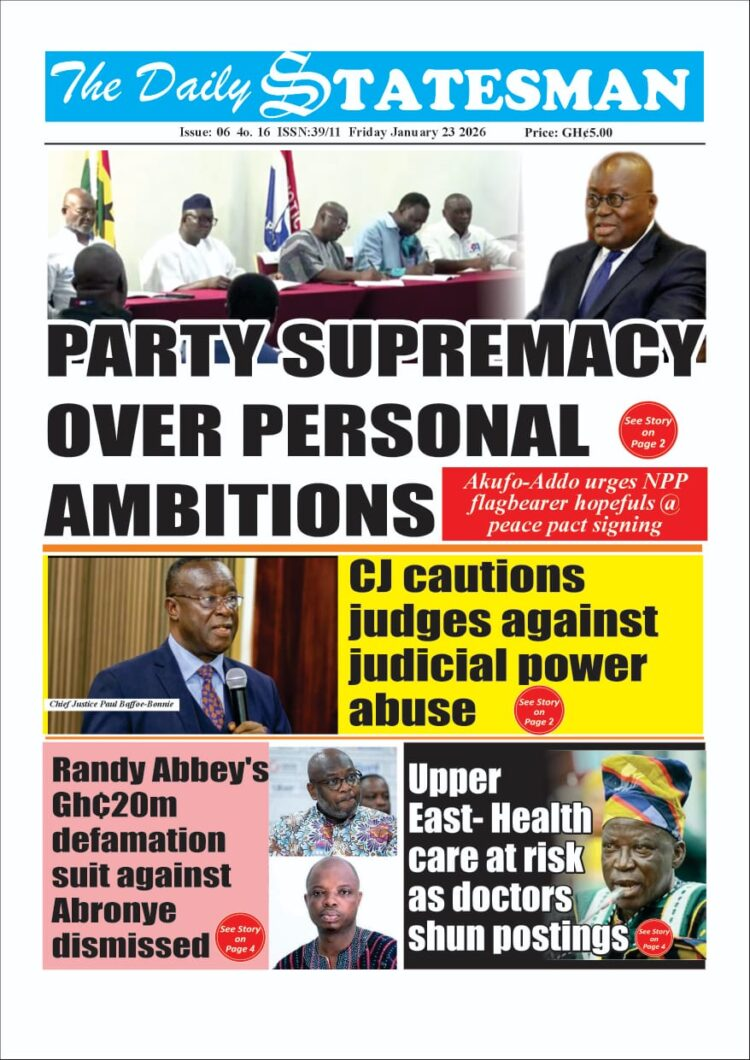 Today's Front pages: Friday, January 23, 2025