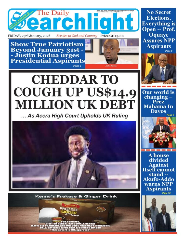 Today's Front pages: Friday, January 23, 2025