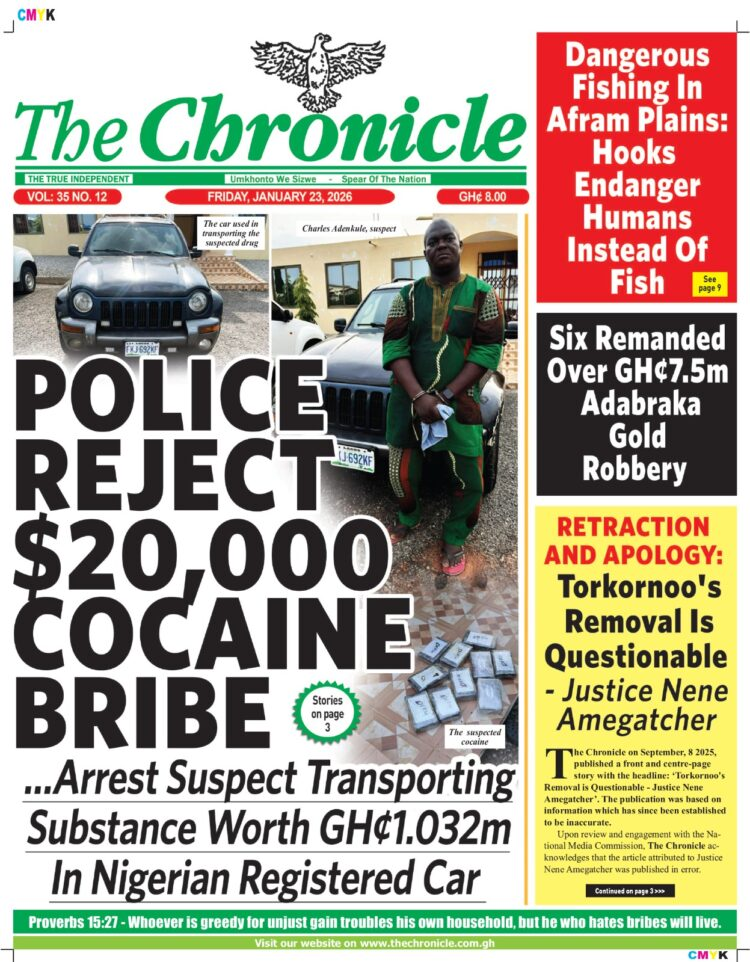 Today's Front pages: Friday, January 23, 2025