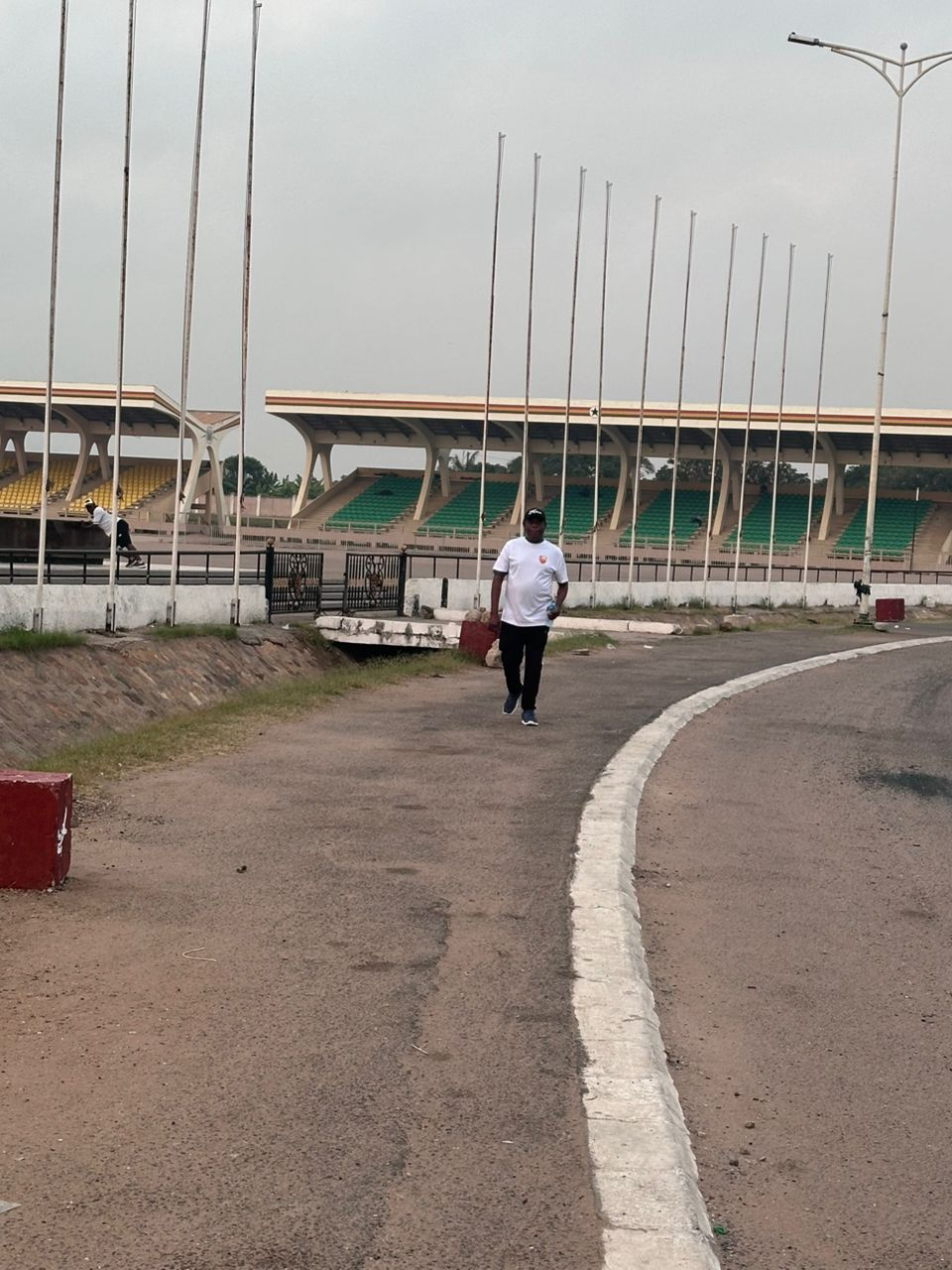 Countdown to Joy FM Big Workout begins with 14.7km walk by MGL's Winston Amoah, Max Fugar