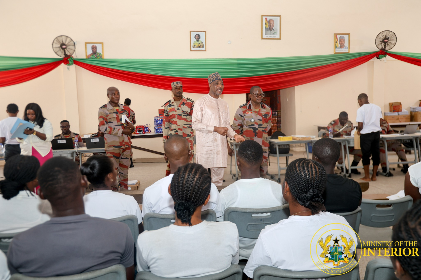 Interior Minister commends seamless and transparent security services recruitment