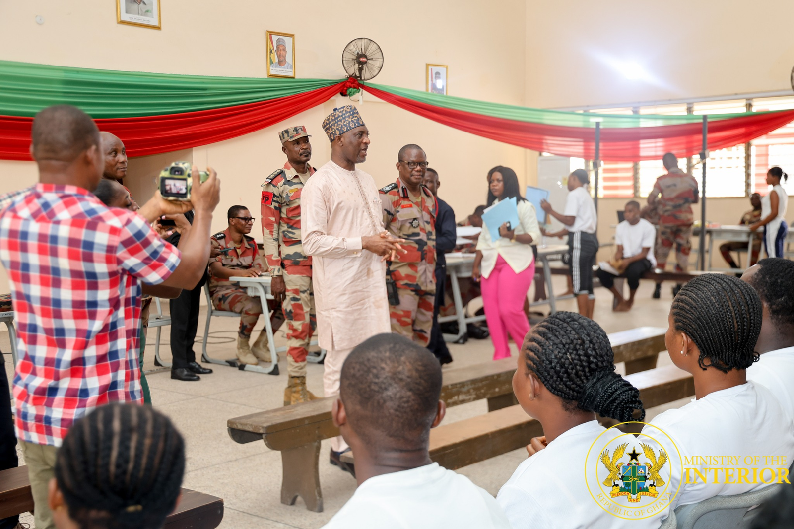 Interior Minister commends seamless and transparent security services recruitment