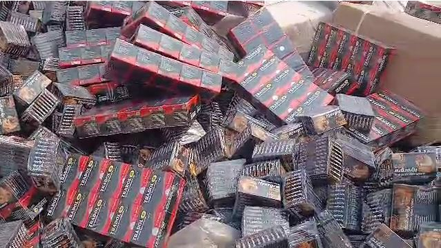 Ashanti Police destroy high-dose tramadol, marijuana in anti-drug operation Ashanti Police destroy high-dose tramadol, marijuana in anti-drug operation