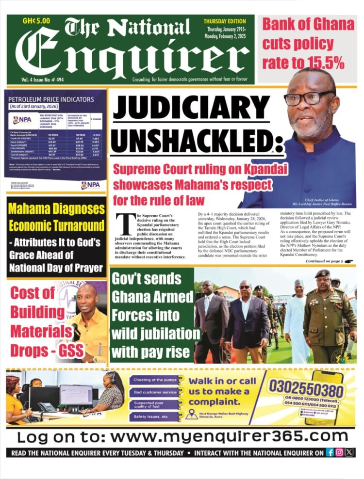 Today's Front pages: Thursday, January 29, 2026