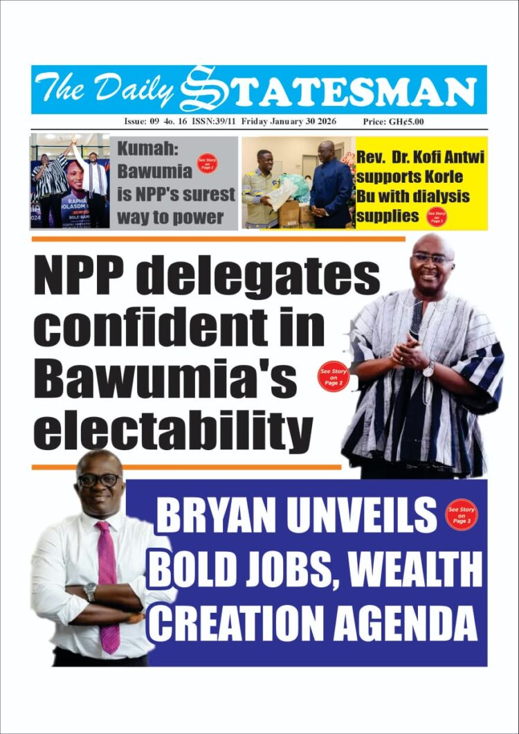 Today's Front pages : Friday, January 30, 2026