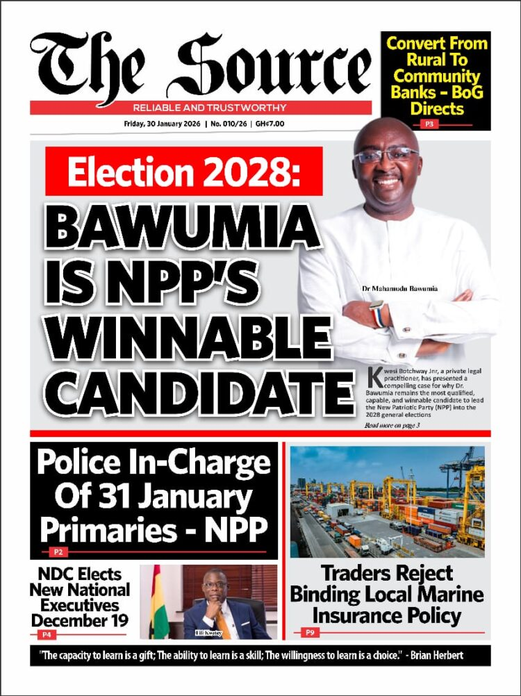 Today's Front pages : Friday, January 30, 2026