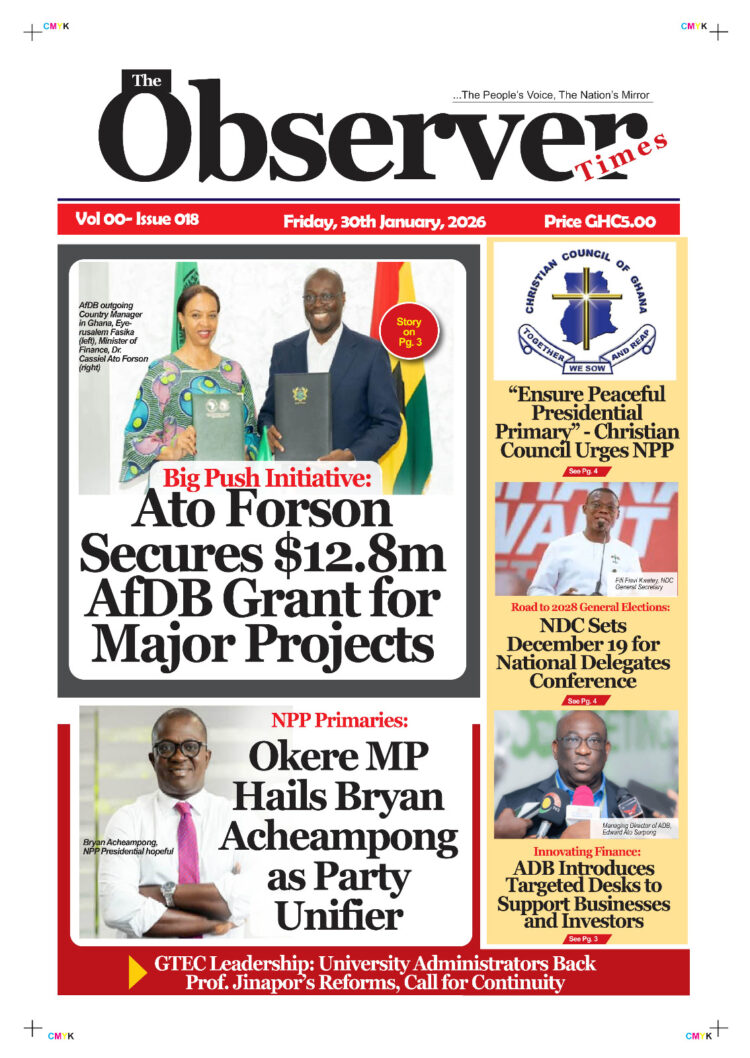 Today's Front pages : Friday, January 30, 2026