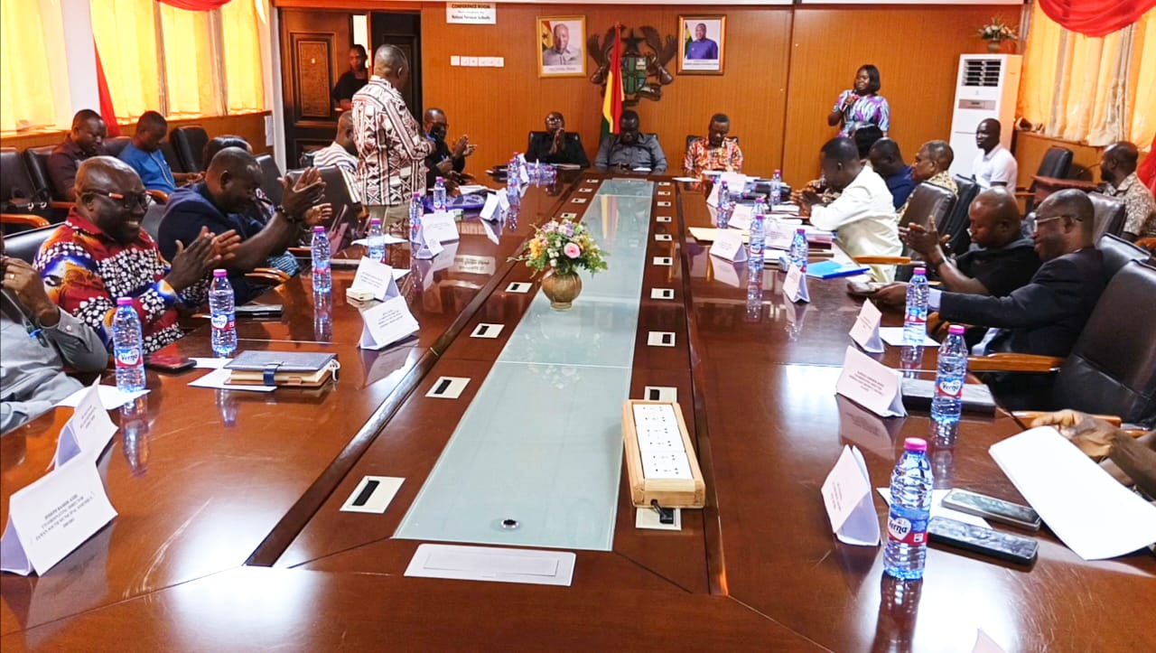 Bono Regional Minister signs 2026 performance contracts with MMDCEs
