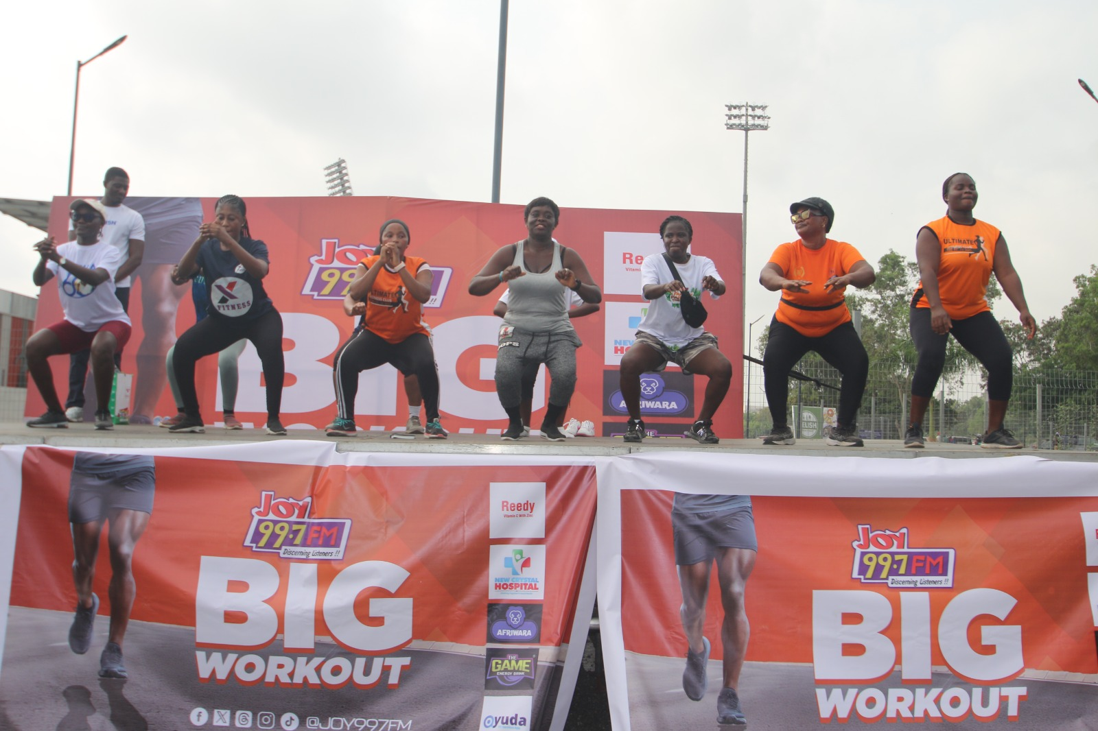 Photos: Huge turnout at Joy FM's Big Workout