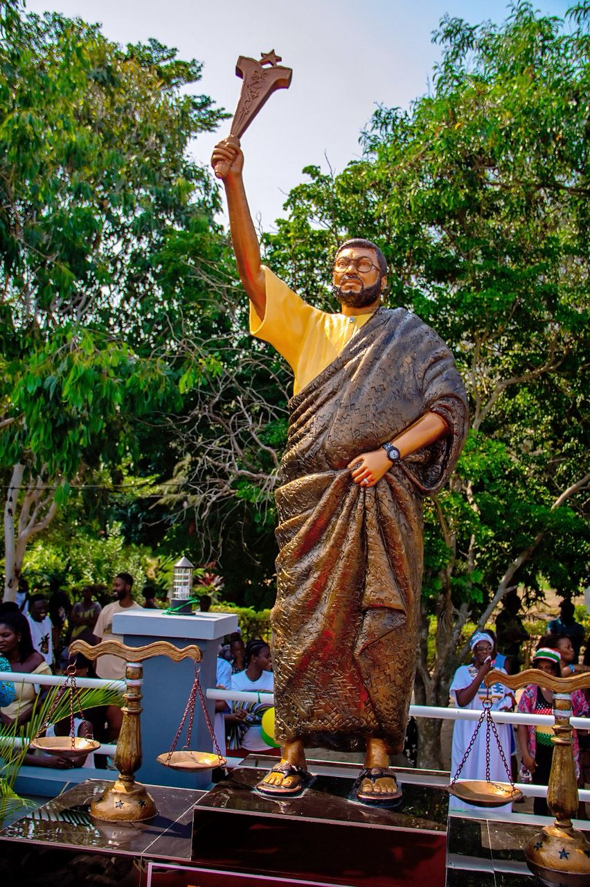 My father's statue should remind us to live by his ideals — Zanetor Agyeman-Rawlings