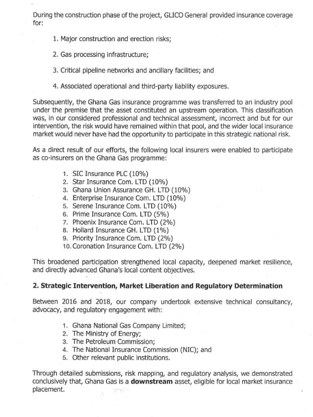 GLICO General petitions Mahama over insurance industry concerns