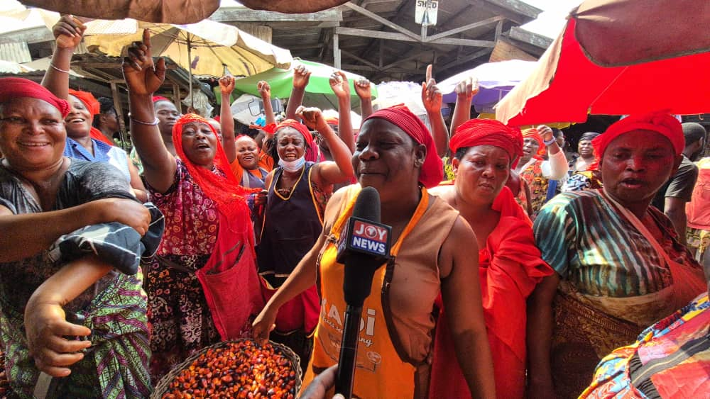 Ashaiman traders protest main market redevelopment, fear losing stalls and livelihoods