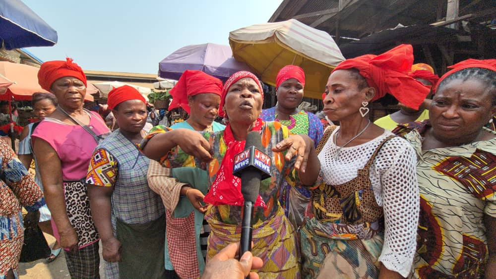 Ashaiman traders protest main market redevelopment, fear losing stalls and livelihoods