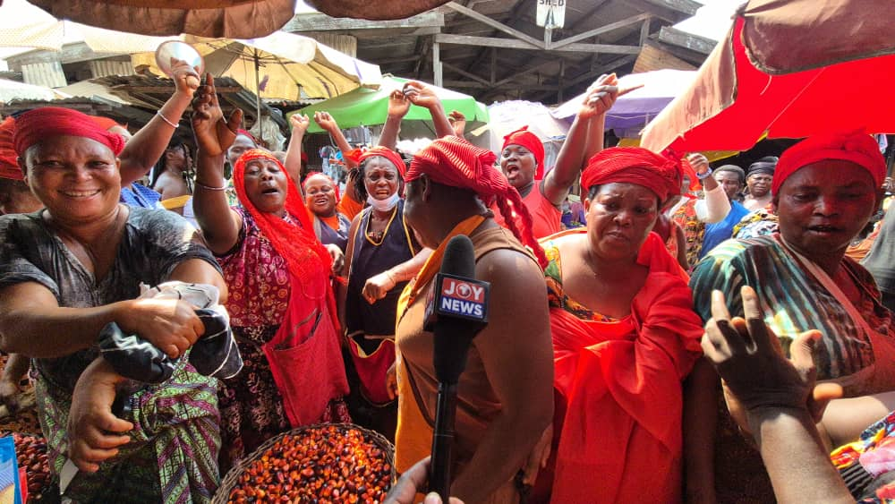 Ashaiman traders protest main market redevelopment, fear losing stalls and livelihoods
