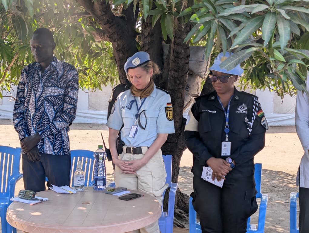 Ghana police deliver medical aid to South Sudan hospital 