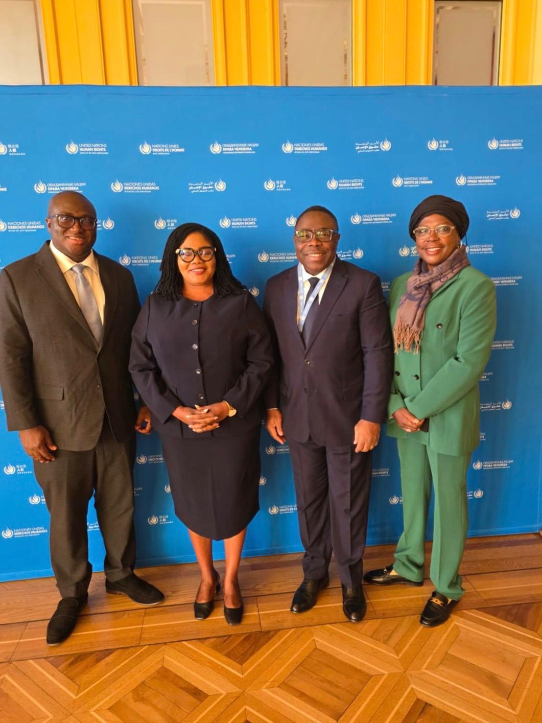 Ghana's delegation engages in UN Child Rights review in Geneva