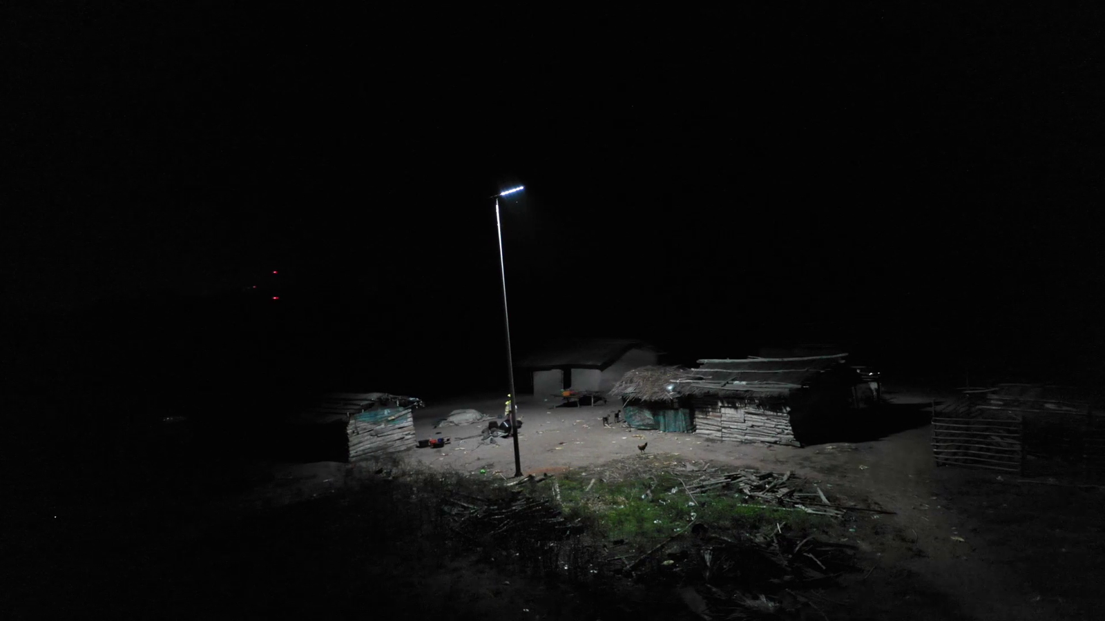 How solar light is changing life in a small community near Aframso, supporting Climate Action