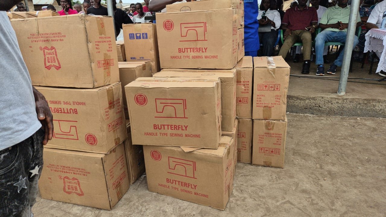 Asuogyaman MP commissions four projects, breaks ground for more on birthday