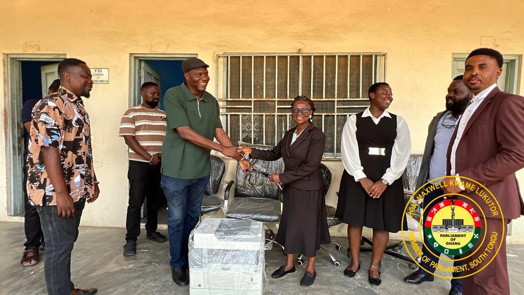 South Tongu MP inspects GH₵500,000 surgical equipment, supports District Court with logistics