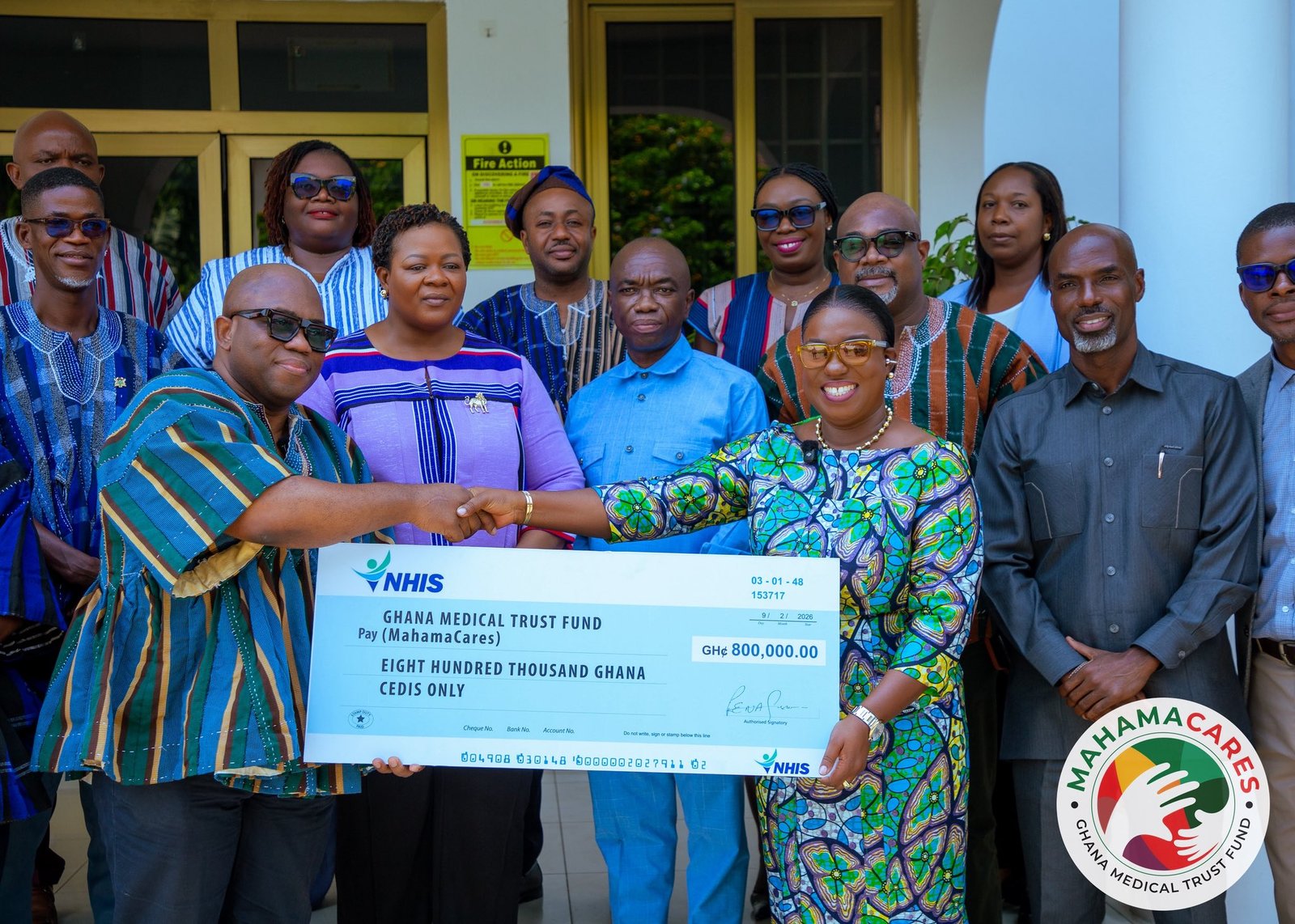 NHIA donates GH¢800k to Ghana Medical Trust Fund to support NCD patients