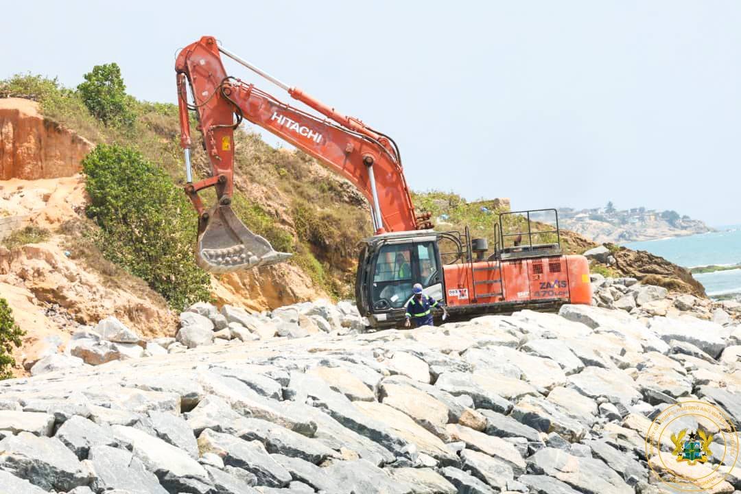 Cape Coast Phase II Sea Defence project advances to protect coastal communities