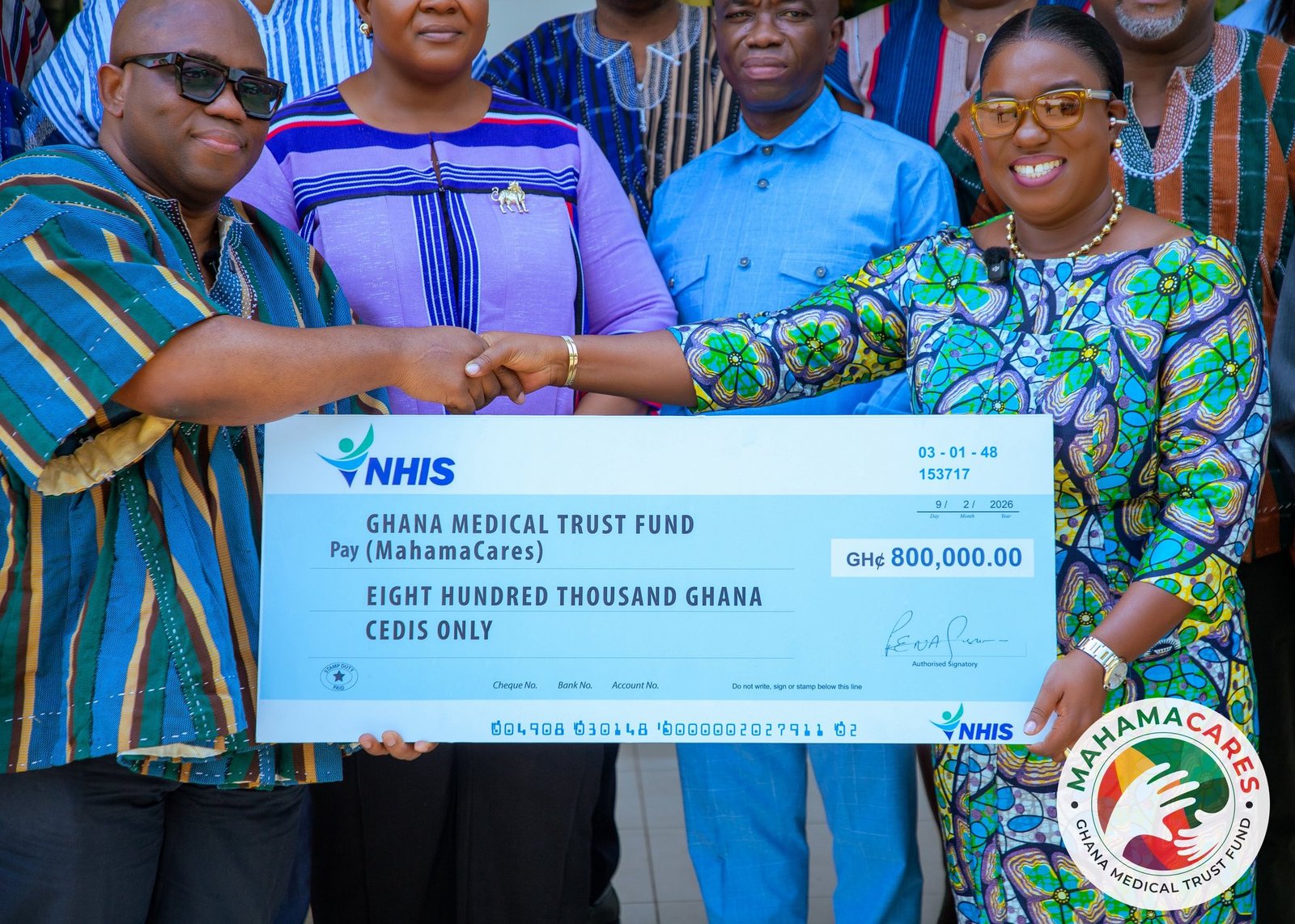 NHIA donates GH¢800k to Ghana Medical Trust Fund to support NCD patients