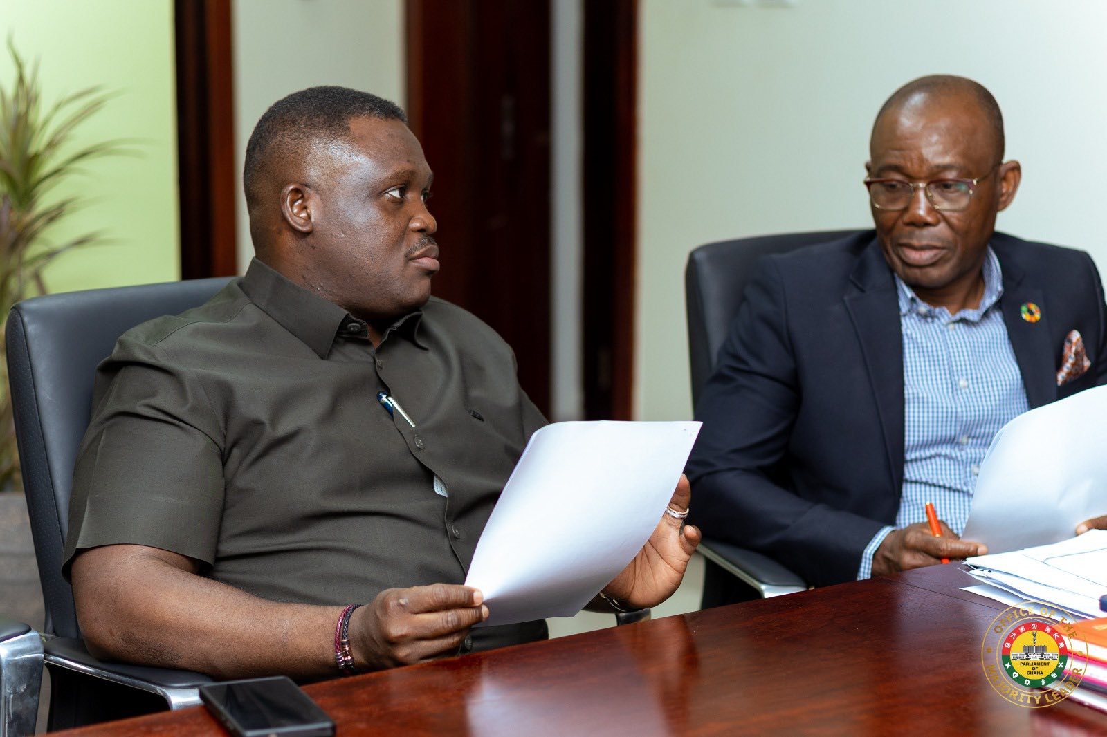 Majority Leader holds strategy meeting with ministers ahead of parliamentary session