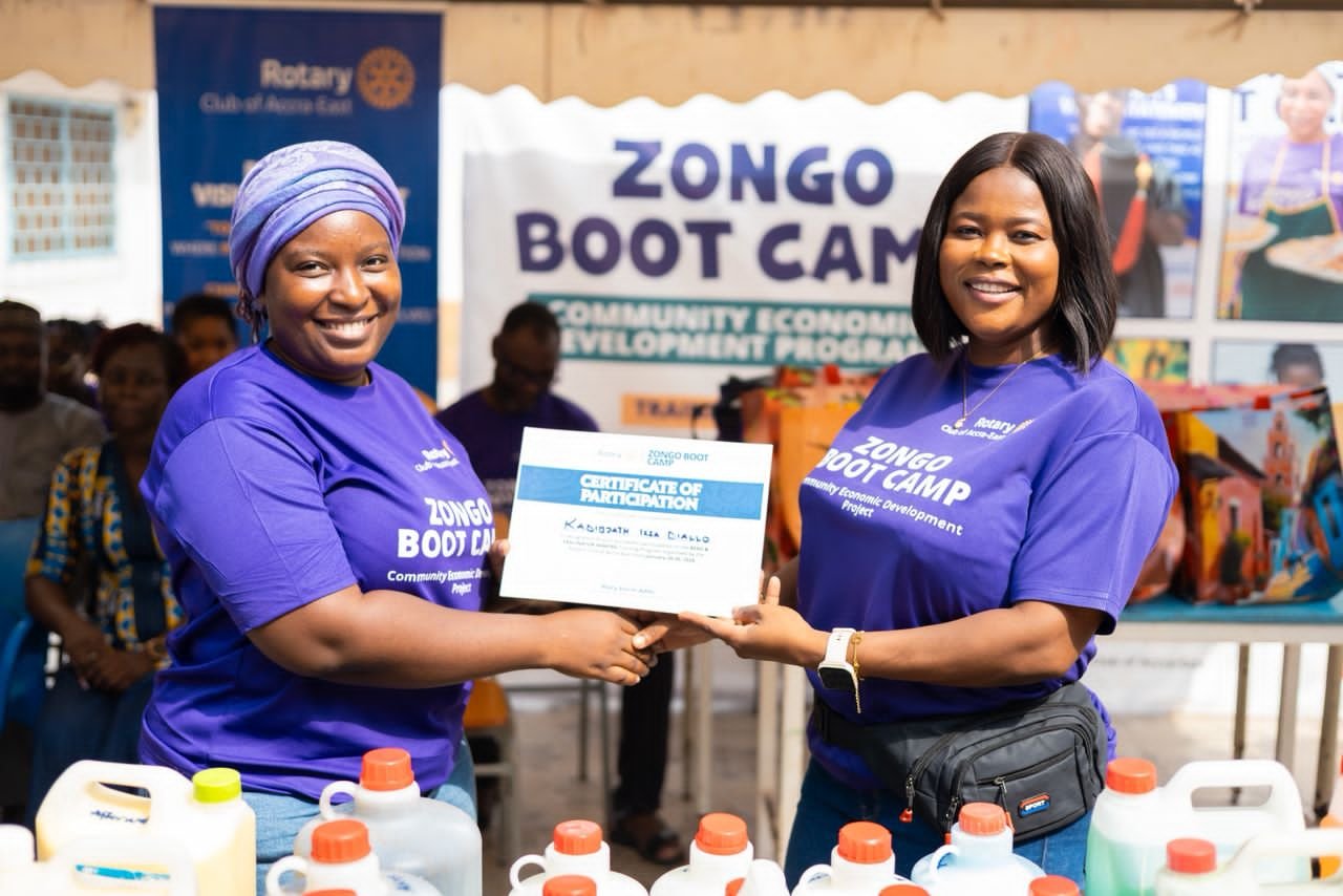 Rotary Club of Accra-East empowers 40 women through Zongo Boot Camp Rotary Club of Accra-East empowers 40 women through Zongo Boot Camp